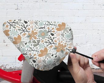 Waterproof Surf Protective Cover for Bike Saddle | Unique boho Gift for Cyclists, Gym Use, or Bike Rental as a Hygienic Measure