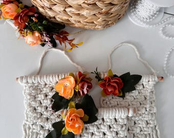 Floral Macrame Wall Hanging