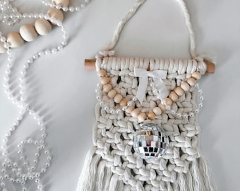 Handmade macrame work