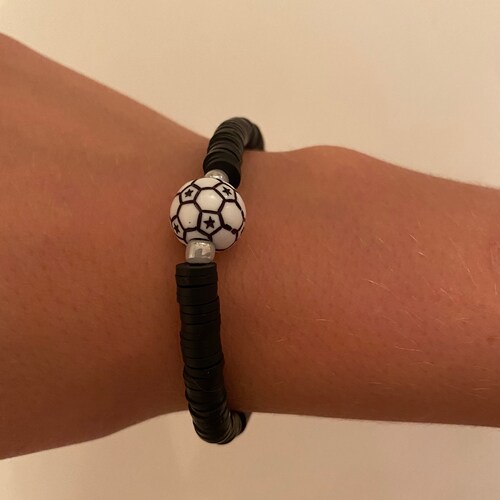 Soccer Bracelet Sports Team Men's Bracelet Soccer Etsy