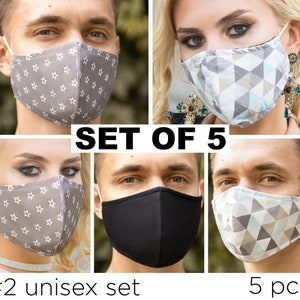 Luxury PU Leather Mask Designer Covers Men Women Dustproof Face