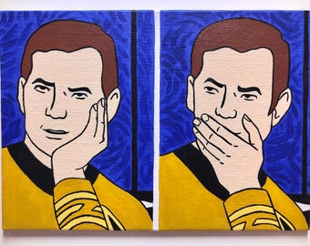 Hand Painted Meme Etsy