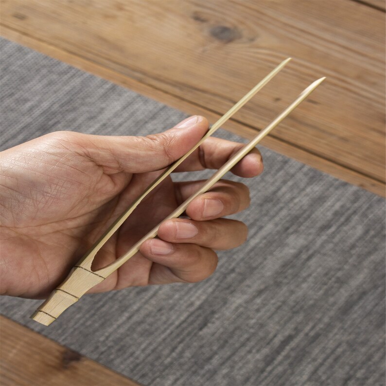 Four-piece tea set bamboo tea needle set tea ceremony