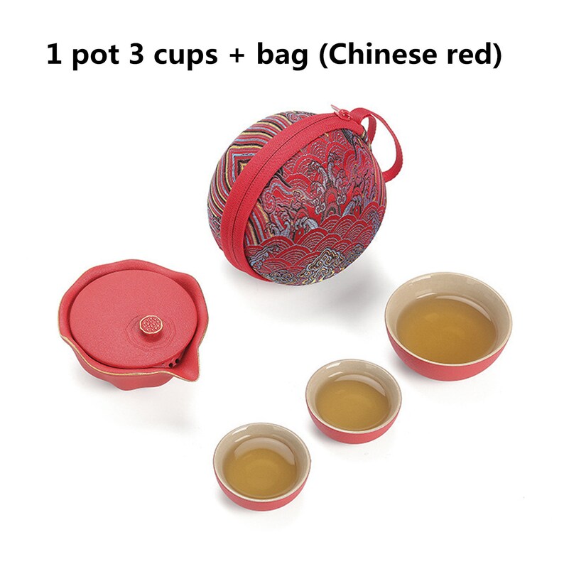 Portable Nianxiang Kuai Ke Cup Handmade Creative Travel Kung Fu Tea Set