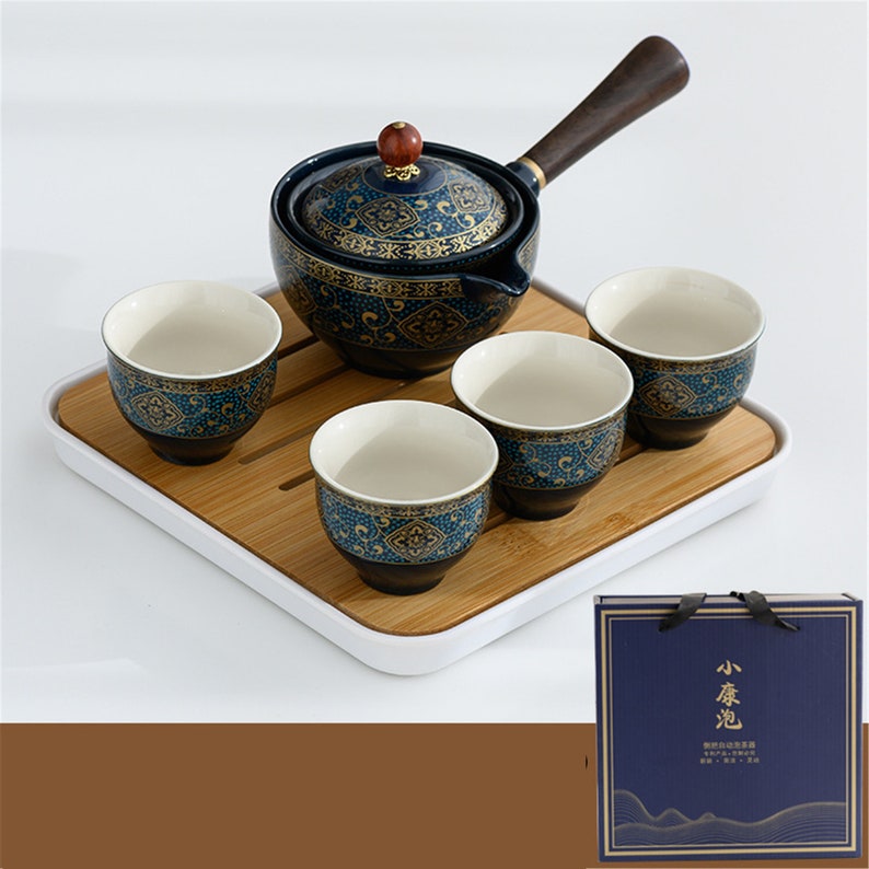 Ceramic Kung Fu Tea Set Gift Set Office Home Etsy
