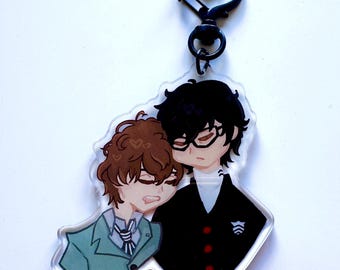 Joker & Akechi Keychain