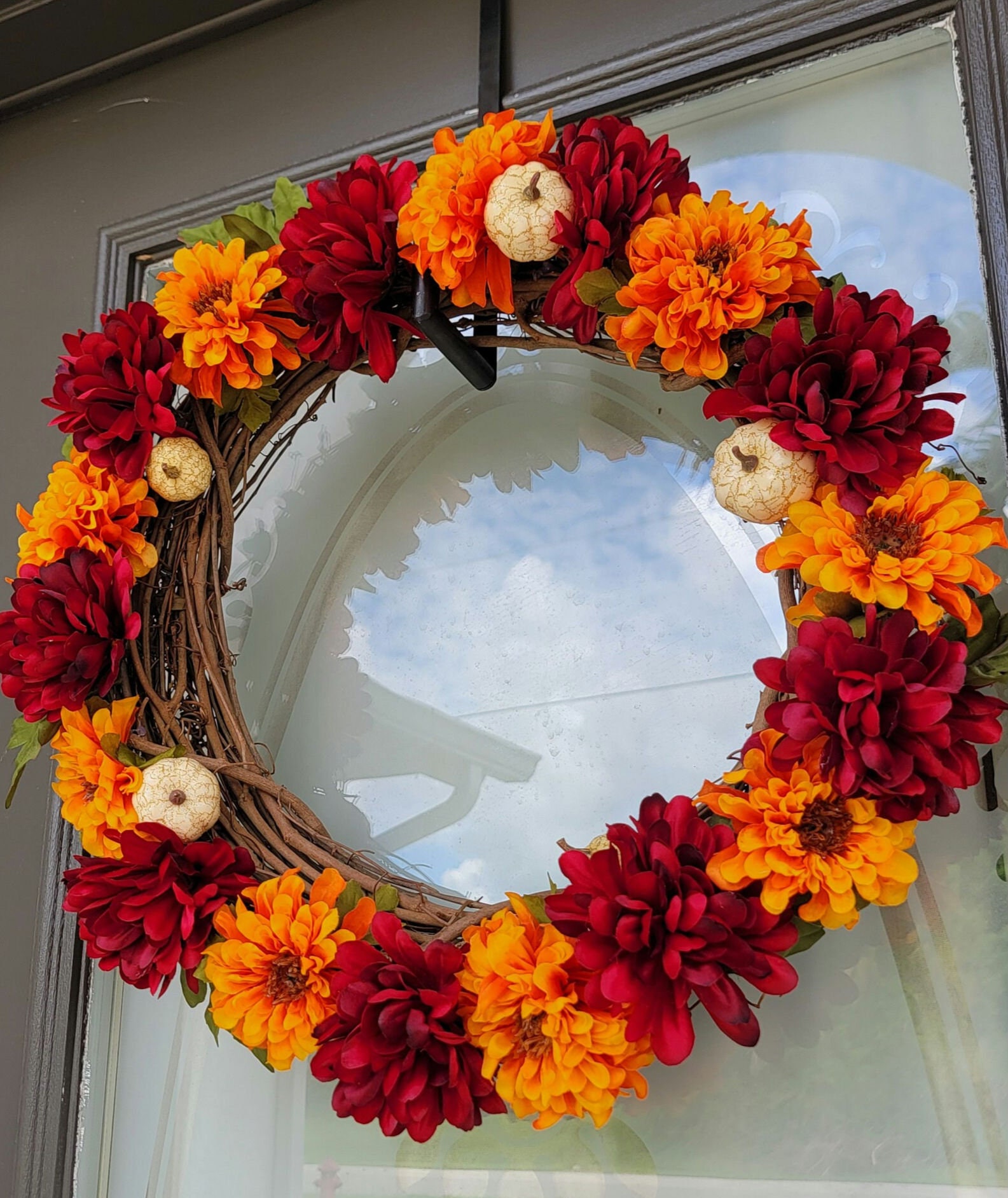 Corona Autunnale Per Porta D'ingresso, Ghirlanda Del | FindTheDeal