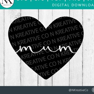 Svg maman | Coeur SVG | SVG fête des mères | T-shirt maman SVG| Citations de maman svg | Fichier de coupe Cricut pour la fête des mères | Fichier de coupe Mama Cricut