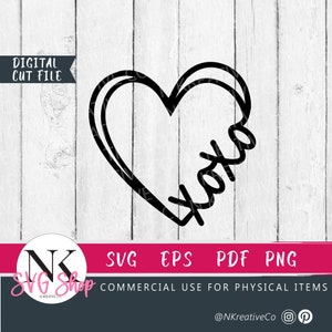 Svg coeur | SVG SVG | Saint-Valentin SVG| Coeur d'amour SVG | énonciations de la Saint-Valentin| Coeur Saint-Valentin| Fichier de coupe Cricut pour la Saint-Valentin | Fichier de coupe Cricut coeur