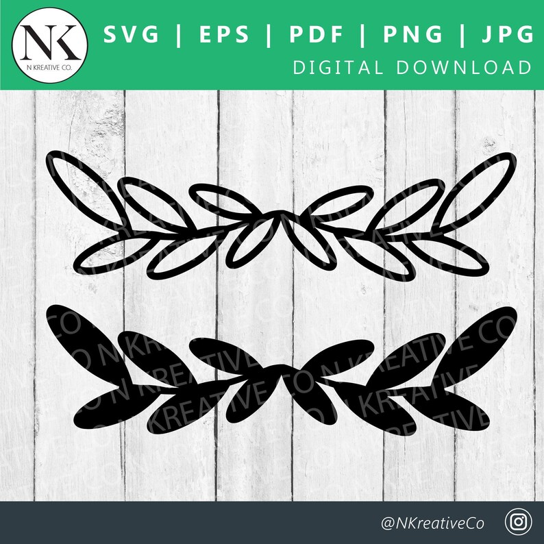 Flourish SVG Leaf Flourish SVG Branch Flourish SVG Flourish Svg Bundle
