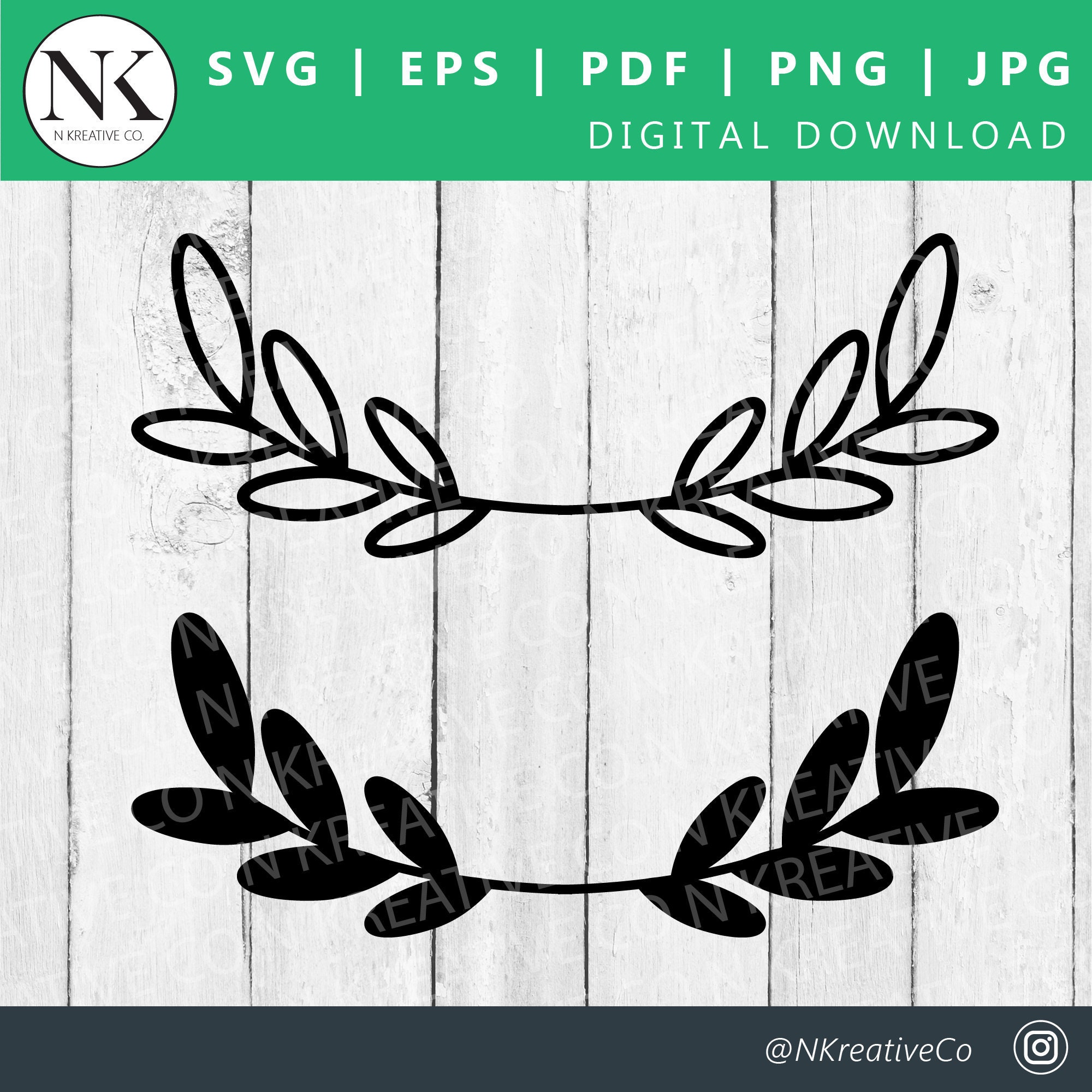 Flourish SVG Leaf Flourish SVG Branch Flourish SVG Flourish Svg Bundle