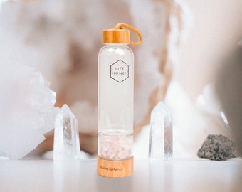 Love Jug: Rose Quartz Healing Water Bottle