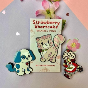 Strawberry Shortcake Enamel Pins