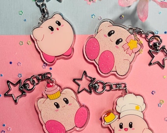 Kirby Holographic Charms