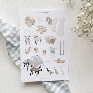 ever spring sticker sheet
