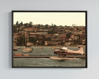 Exotic Air Plane By The Harbour