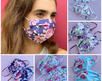 Bulk Face Mask, Face Mask in wholesale,Women's Face Masks, 100% Cotton, Pack of face mask, Washable, Double layer, Sealed pack, Face mask UK