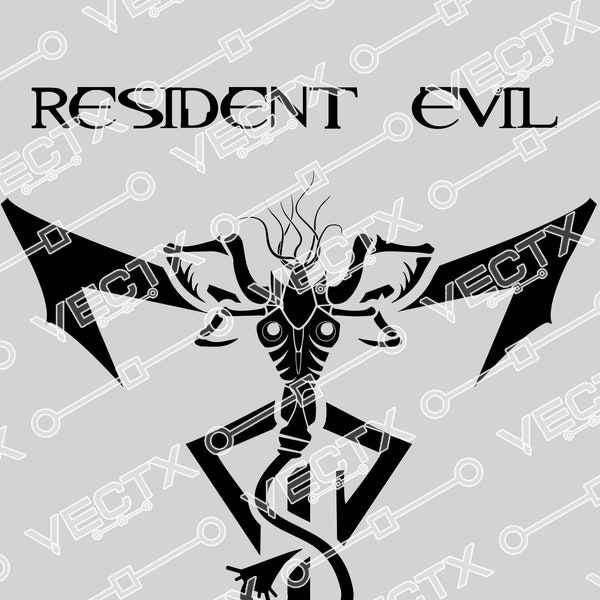 resident evil. svg, eps, pdf, png, Instant Download