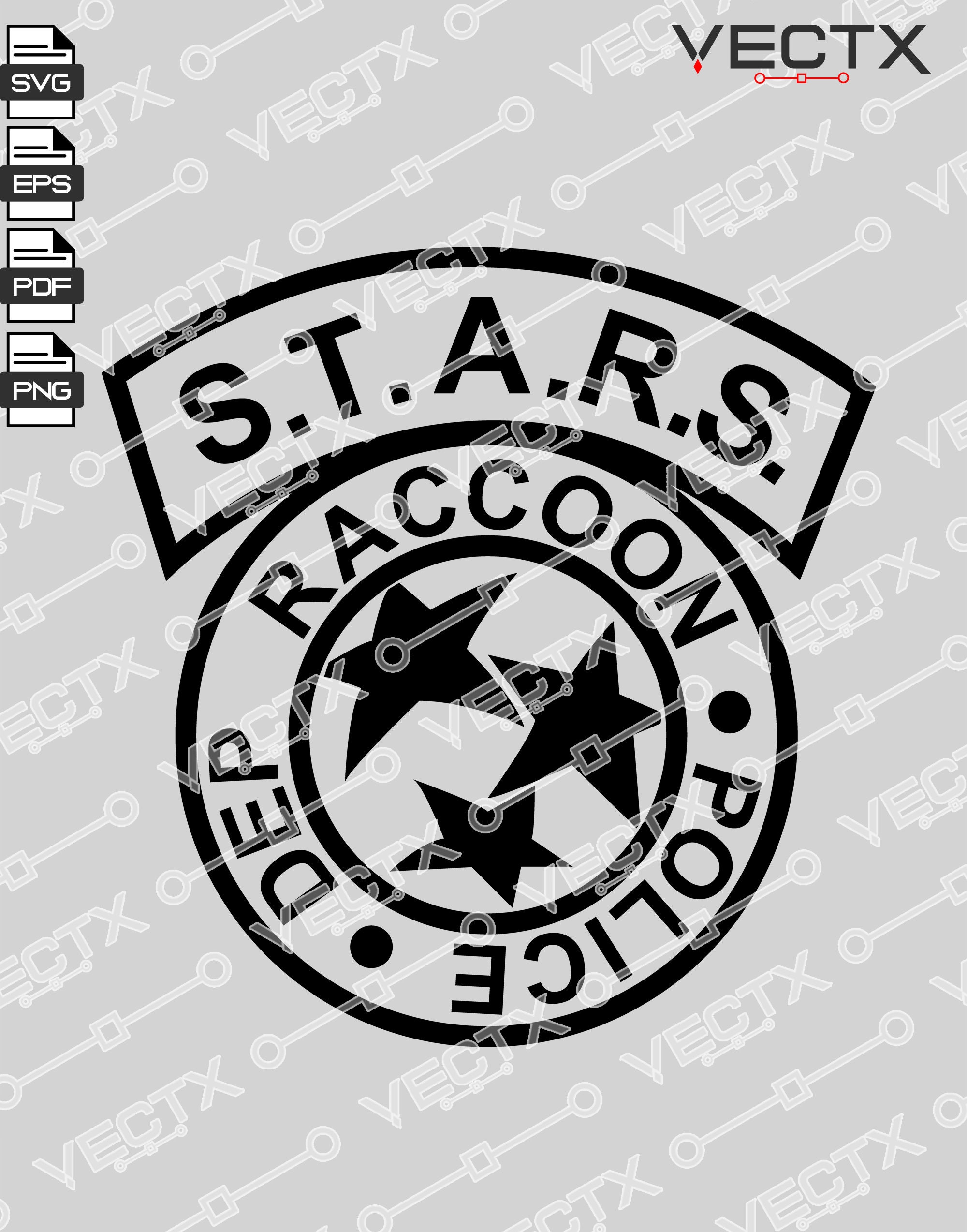 Large Umbrella Corporation Logo Resident Evil Vinyl Decal Sticker 10H x  10W