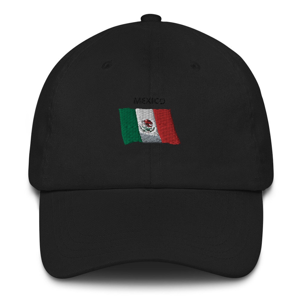 Hat Men, Hat Women, Hat Mexican Flag Hat, Hat Embroidered Mexican Flag