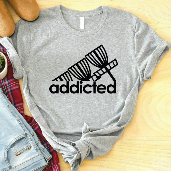 Addicted Shirt, Disc Golf Shirt, Ultimate Shirt, Ultimate Frisbee Shirt, Frisbee Shirt, Funny Shirt, Gift For Friends