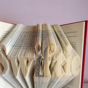 Swiftie Folded Book Art