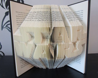 Star Wars Folded Book Art, Star Wars lover gift, birthday gift, book sculpture, Christmas gift
