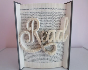Read Folded Book Art