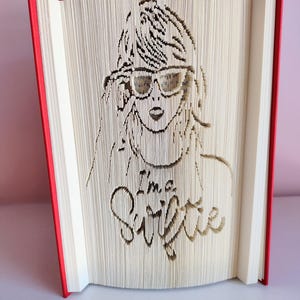 I&#39;m a Swiftie Folded Book Art