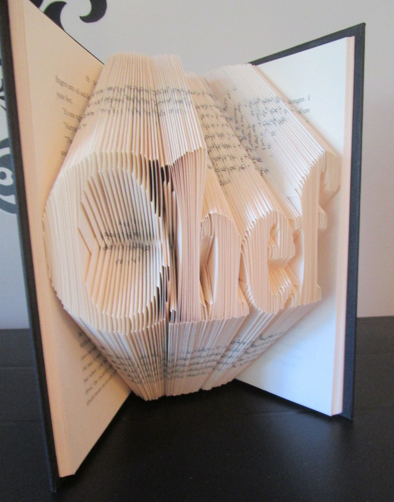 Chef Folded Book Art, chef gift, foodie gift, kitchen decor, birthday gift, Christmas gift image 3