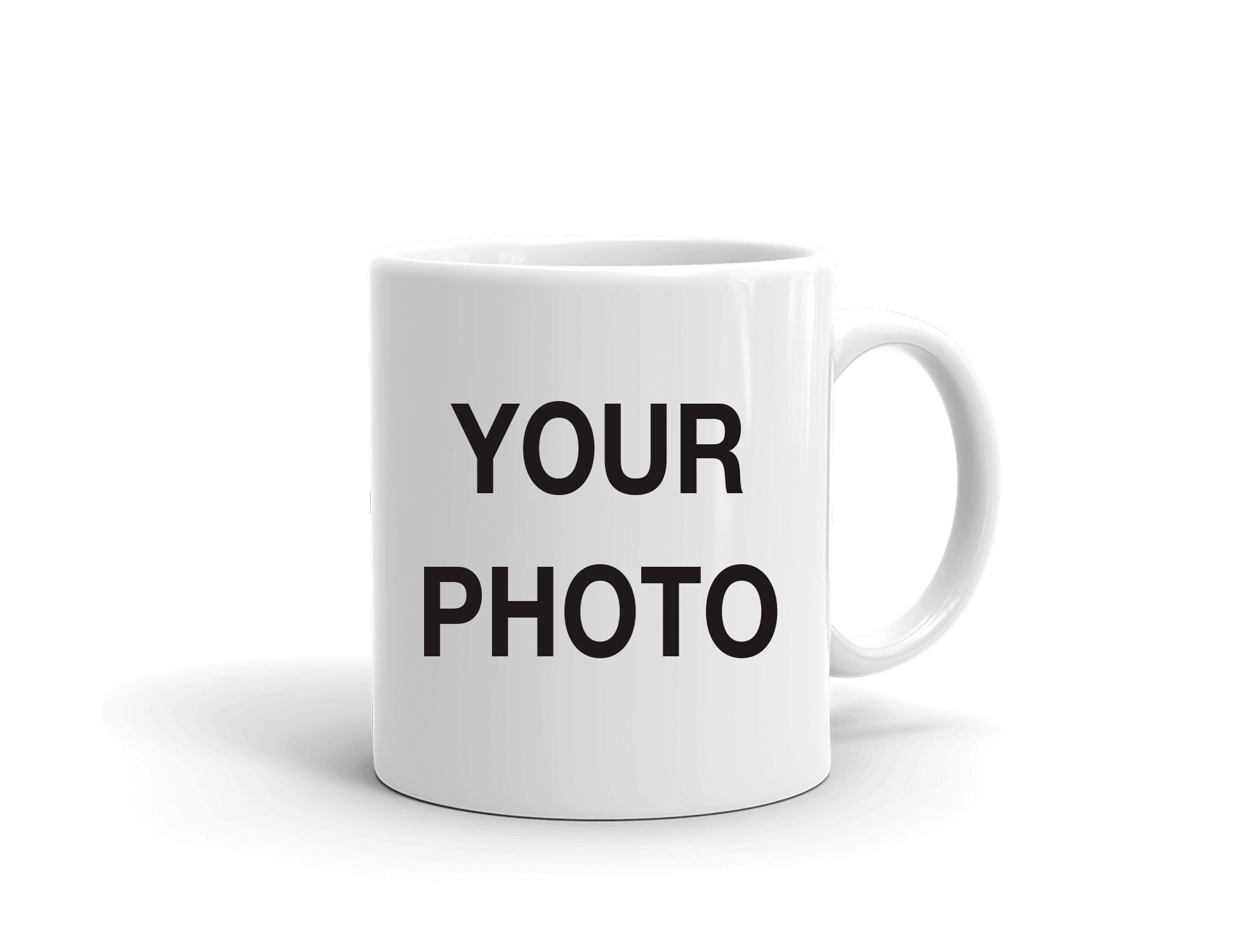 Personalized Photo Ceramic Mug. Upload your Photos to create a Etsy