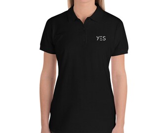 Women's Knitted Polo Shirt Casual Knit 