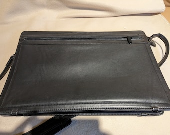 Briefcase Black New w/ shoulder strap