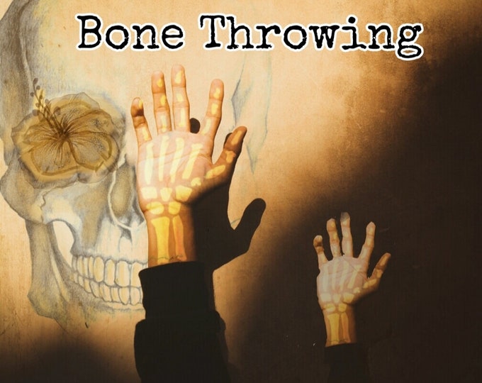 Yes or No Bone Throwing Reading Bone Casting Bone Throwing Etsy
