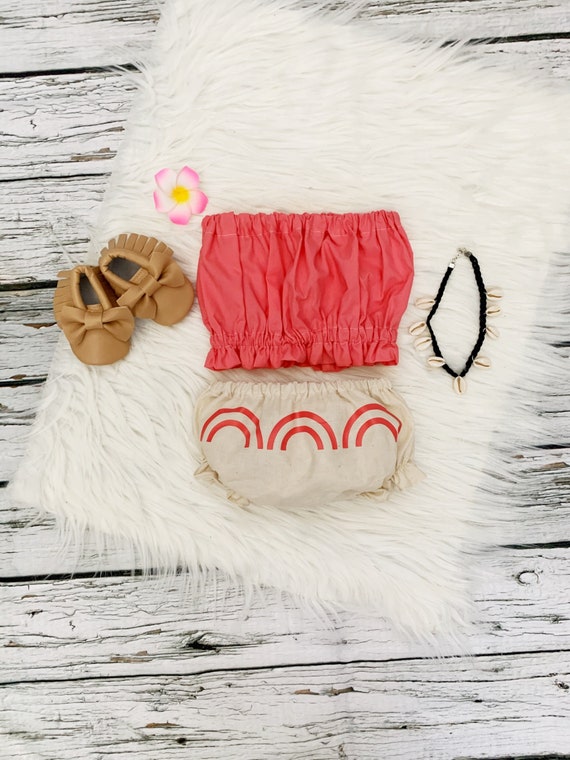 Ship Today Baby Moana Outfit Moana Outfit Princess Moana Etsy Ship Today Baby Moana Outfit Moana Outfit Princess Moana Etsy