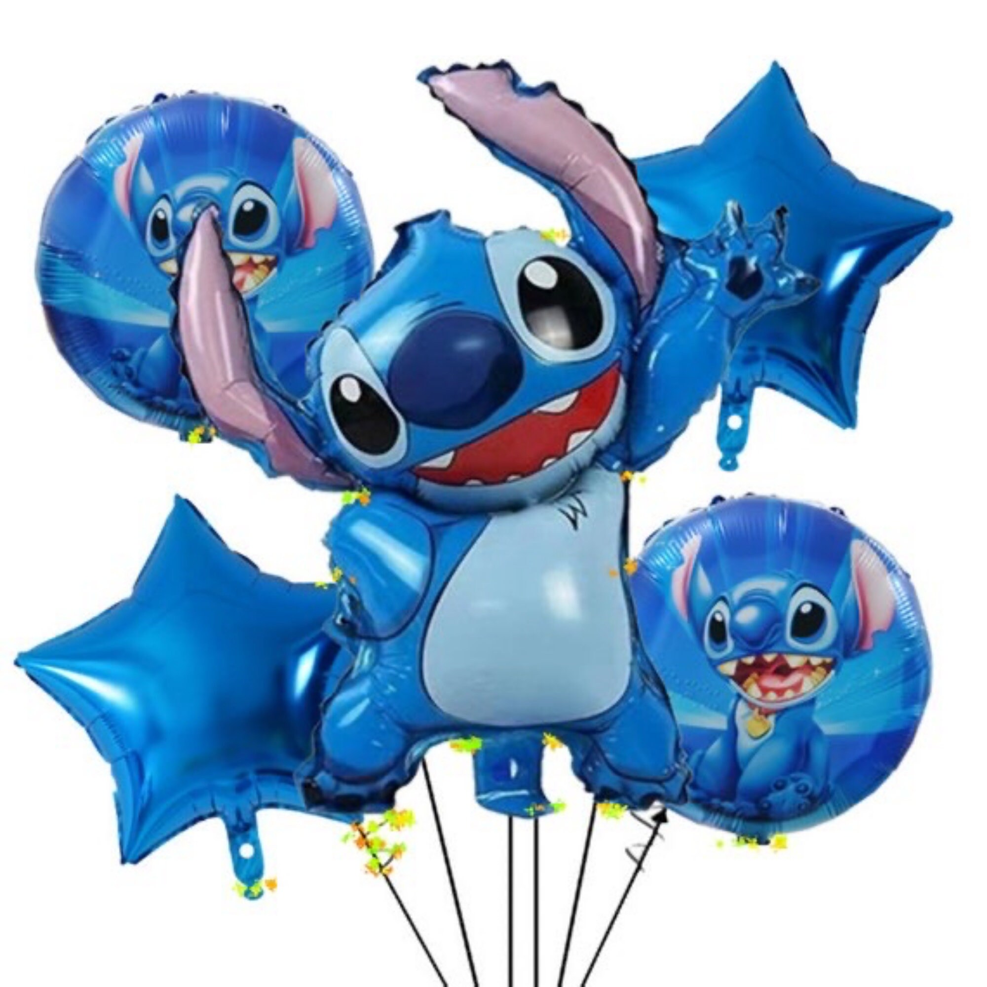 Lilo & Stitch Thème de Décoration de Fête Ballons,Stitch Fonds d'écran  Photo,Latex Hélium Ballons Fournitures de Fête,pour les Garçons et les  Filles Bannières de Décoration d'anniversaire des Enfants : :  Cuisine et