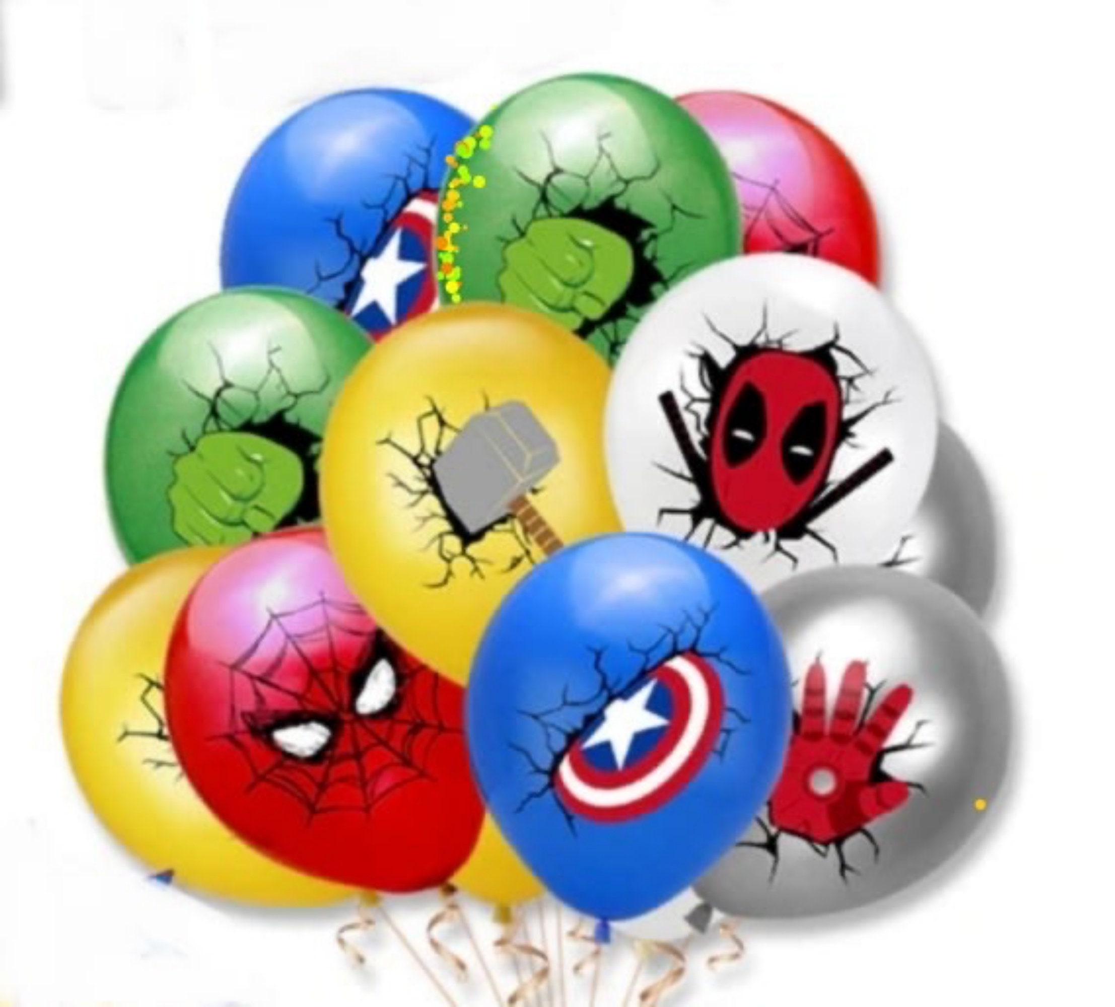 Superhero Spiderman Thème Décoration Fête d'Anniversaire Fournitures,  Bannière Latex Ballons