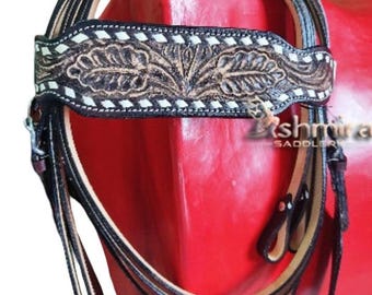 ENSEMBLE D'ATTACHES EN cuir pour rênes de collier de poitrine à bride de... EUR 112,70 - FR