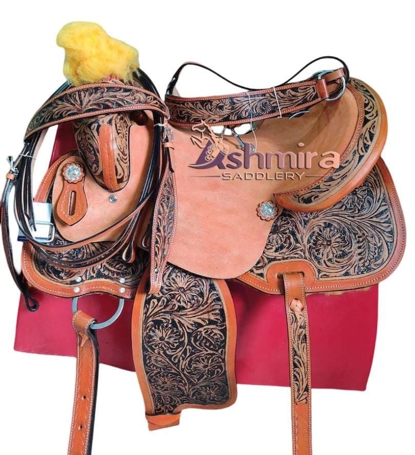 DEMAND CLUBウエスタンレザー馬用サドルハンドメイドバレルラフレーサー調整可能カウボーイプレミアムホースタックツーリング馬用フリーマッチングセットサ DEMAND CLUBウエスタンレザー馬用サドルハンドメイドバレルラフ