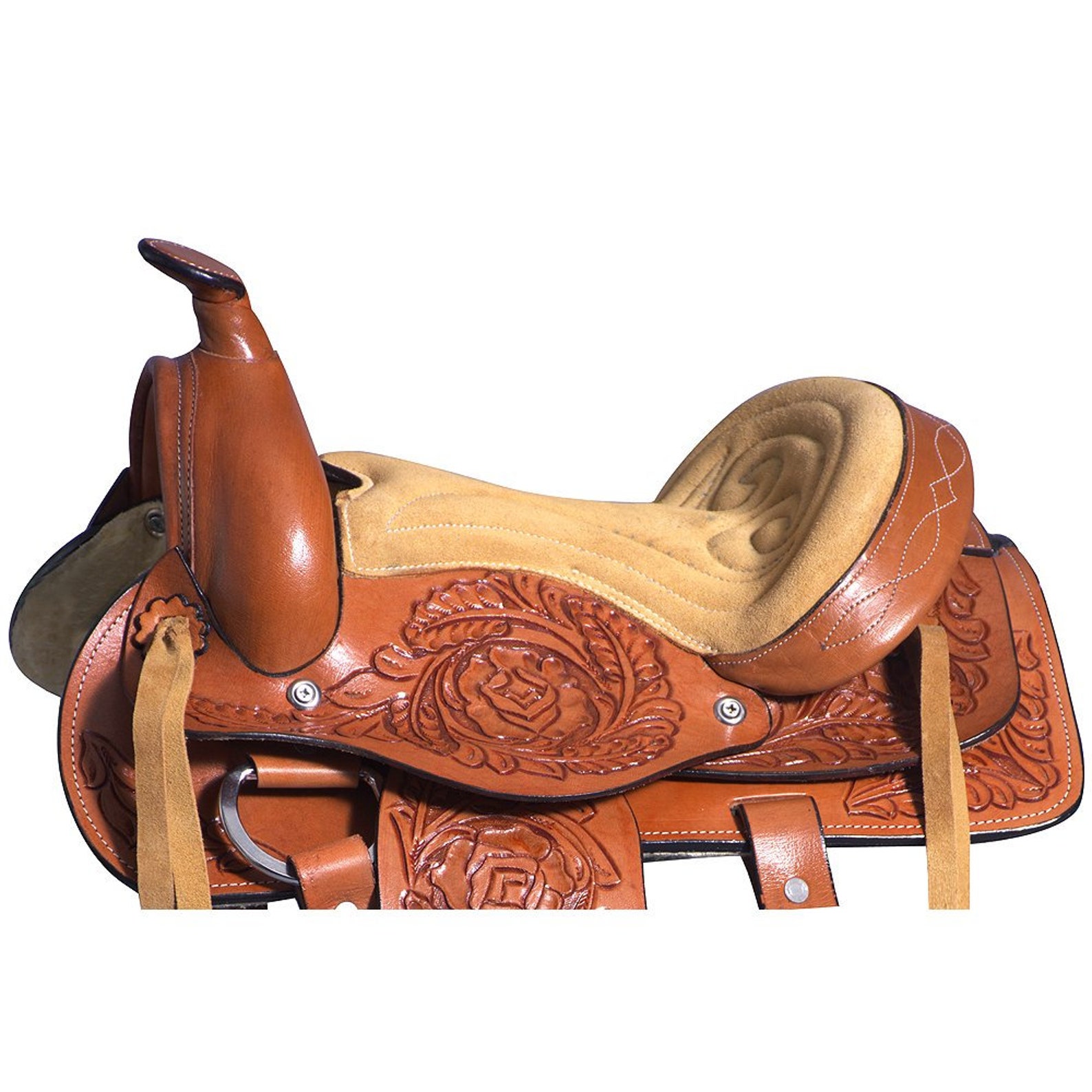 Kids Youth Children Pony Saddle Leather Pleasure Western Etsy
