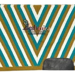 Woven New Zealand Wool Western Saddle Pad - Show Blanket