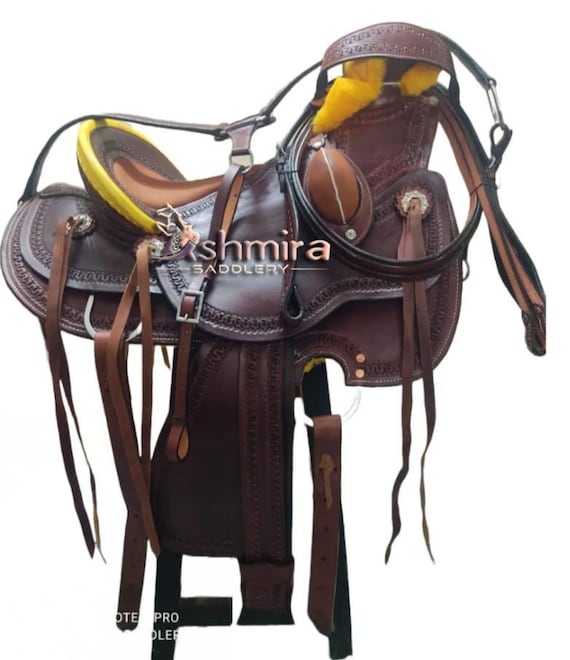 13/o - Finance DEAND CLUB Western Leather A Fork Wade Tree Roping