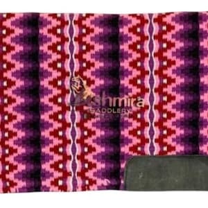 Woven New Zealand Wool Western Saddle Pad - Show Blanket