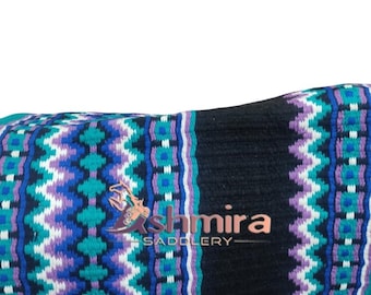 Western Ranch Saddle pad Blanket with New Zealand wool/Saddle Blanket