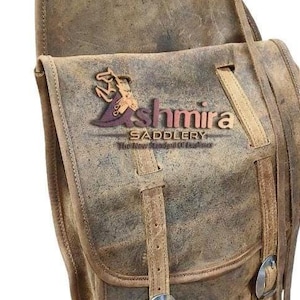 Leather Horse Saddle Bag Handmade Equestrian Free Shipping