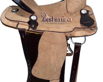 Ensemble d'attaches Western Saddle Barrel Racing Pleasure
