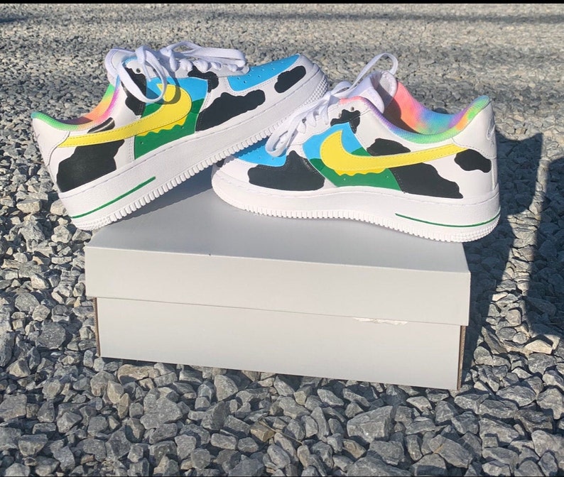 Nike Ben & Jerry's Chunky Dunky AF1 | Etsy