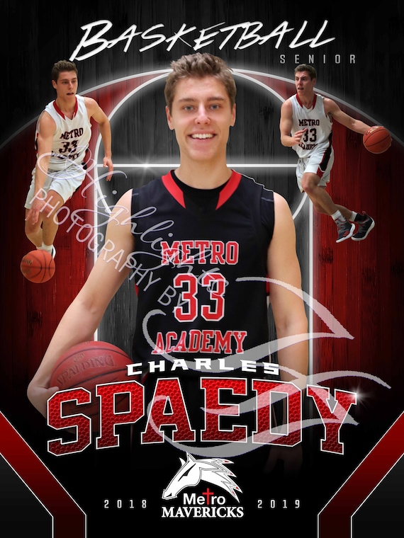 Custom Designed & Printed Vinyl Graduation Basketball Sports - Etsy