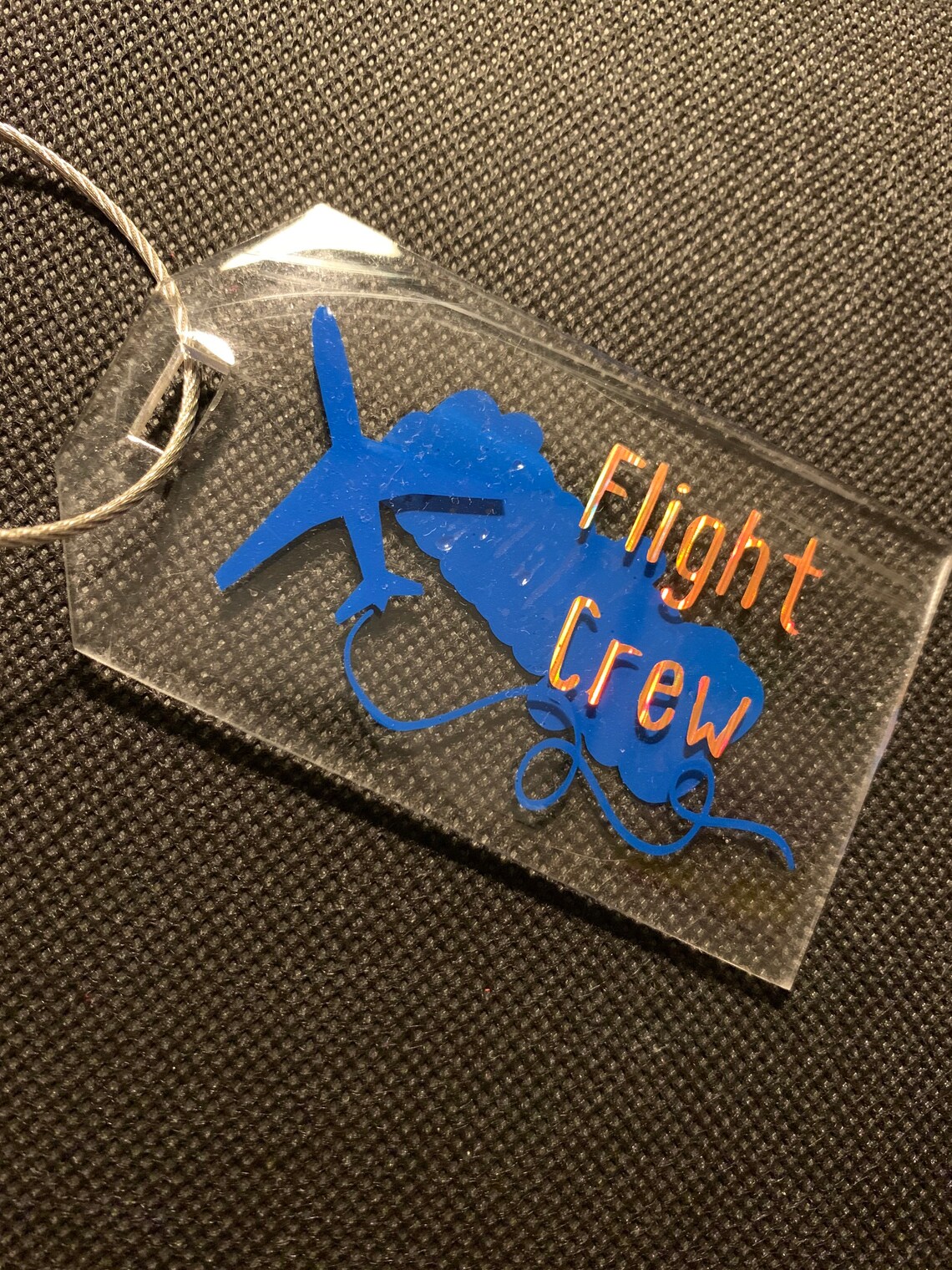 Personalized Flight Crew Tags Bridal Tags Personalized Etsy UK