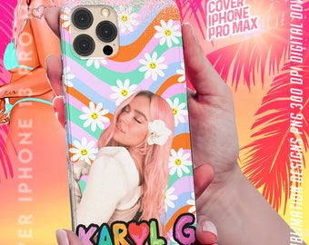 Cover iphone/ Cover iphone karol g/ Iphone case/ Design karol g/ Bichota season/ Digital design/ Immediate download/ 300dpi